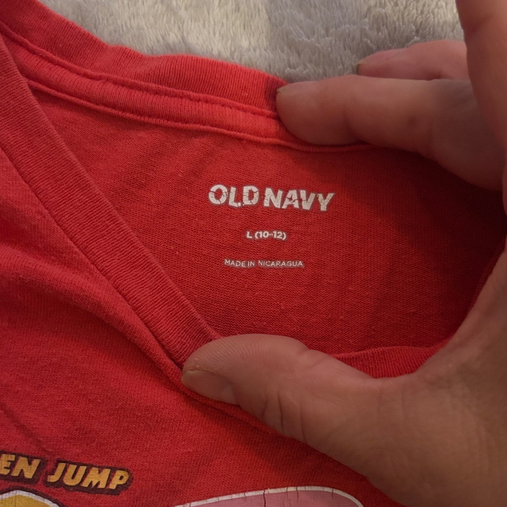 Old Navy Kids Red Naruto Shippuden T-Shirt - Picture 2 of 4